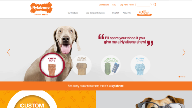 Nylabone improves website