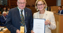 Golden Medal of Honour for Franz Hittinger