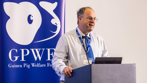 John Chitty, RCVS Advanced Practitioner in Zoological Medicine and Chair of Guinea Pig Welfare UK, is chairing the day. John Chitty, RCVS Advanced Practitioner in Zoological Medicine and Chair of Guinea Pig Welfare UK, is chairing the day.
