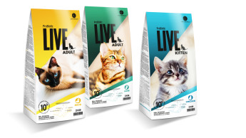 Probiotic food for cats