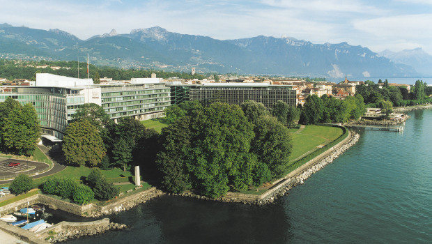 Nestlé is based on Lake Geneva in Switzerland. 