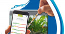 Digital water tests via Tetra app