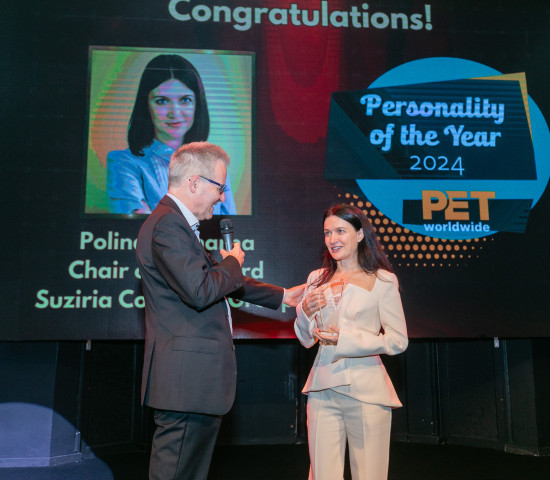 This year’s Personality of the Year Award went to Polina Kosharna from the Ukrainian company Suziria. This year’s Personality of the Year Award went to Polina Kosharna from the Ukrainian company Suziria.