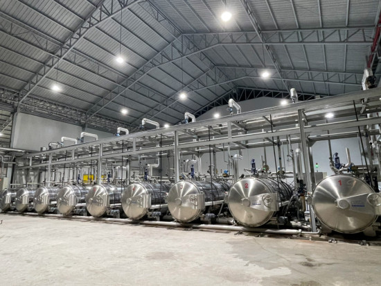 A wet pet food production facility in Thailand. 