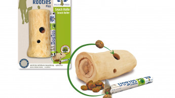 Refillable, natural chew toy