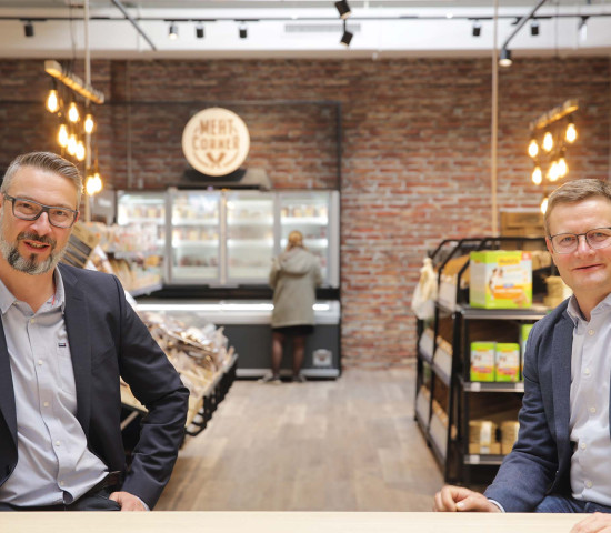 Hermann Aigner (right) and sales director Thomas Kerschbaumer Hermann Aigner (right) and sales director Thomas Kerschbaumer
