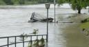 Flood damage in Belgium and London too