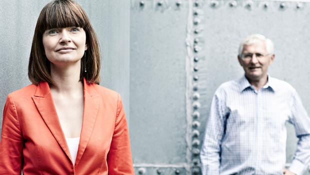 Father and daughter team running Aller Petfood: the Byllings.