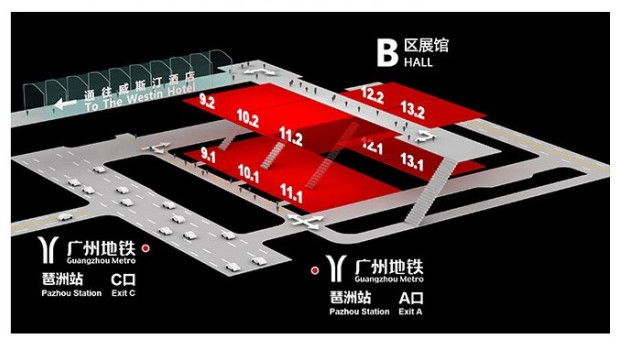 The exhibition company’s plans envisage around 100 000 m² of exhibition space. 