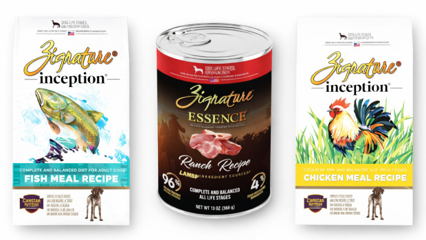 Zignature is introducing new dog food recipes.