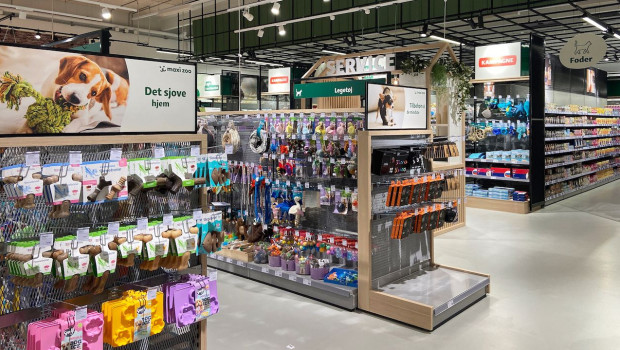The first store in Denmark to implement the new concept for small retail areas has been opened.