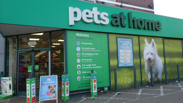 Pets at Home is pleased with an increase in sales.
