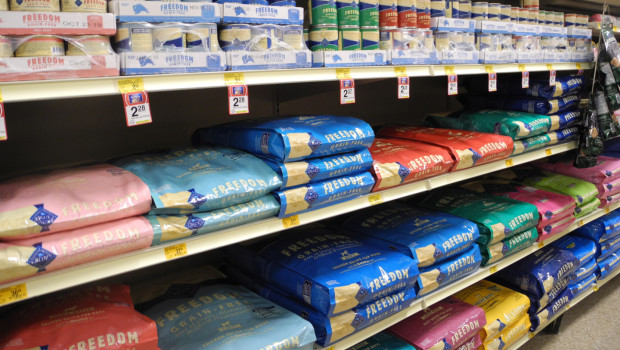 General Mills markets the pet food line Blue Buffalo.