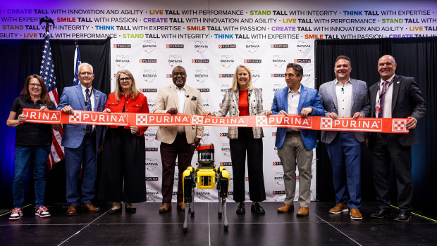 On 31 August 2026, Purina executives and staff officially opened the new pet dry food factory in Ohio alongside Spot the robot dog.