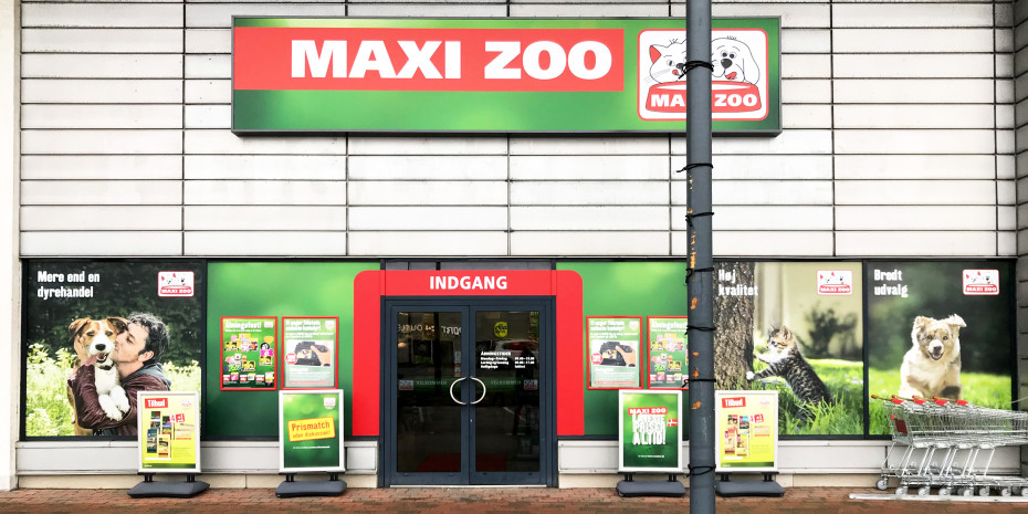 The Fressnapf Group operates 69 Maxi Zoo stores in Denmark. 