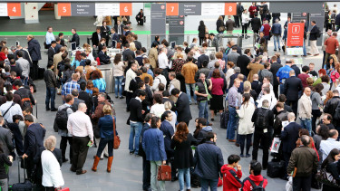 More exhibitors than two years ago