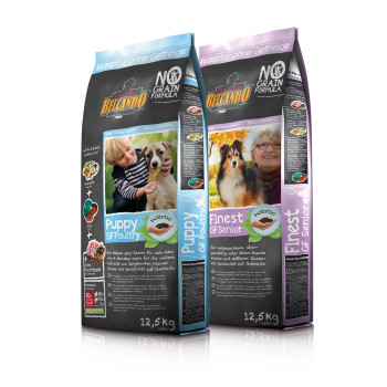 Puppy GF Poultry, Finest GF Senior , BEWITAL petfood, BELCANDO