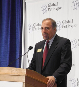 Bob Vetere was honoured at Global Pet Expo 2016 with the Rolf C. Hagen Hall of Fame Award for his achievements in the pet industry.