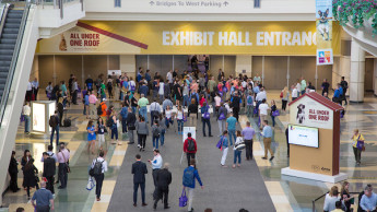More exhibitors, fewer visitors