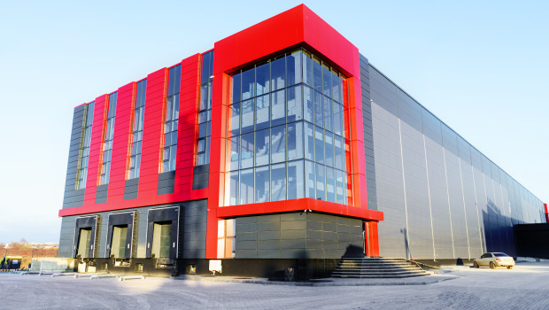 The photo shows the brand new distribution centre in Lviv, which was opened in November.
