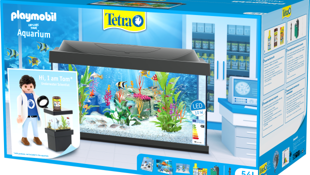 Tetra PLAYMOBIL aquarium , 