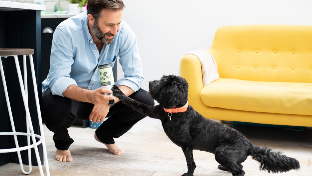 Pooch & Mutt’s founder, Guy Blaskey (with his dog Pepper in the photo), remains at the helm of the London-based business.