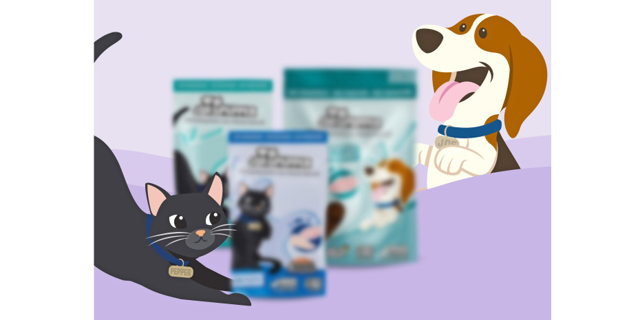 There are plenty of new products for dogs and cats to discover at the Pro Pet Koller stand at Interzoo.