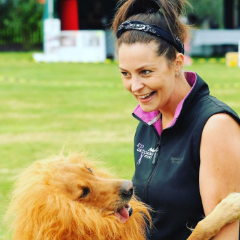Kelly Davis, star of the prime-time BBC One dog grooming series Pooch Perfect.