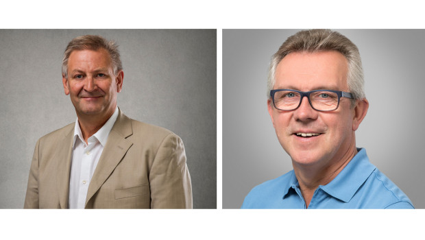 Christoph Hubo (left) has succeeded Joachim Kniest as head of the German subsidiary.