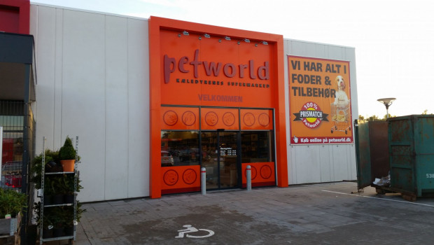 Petworld operates 36 stores in Denmark (end of 2019) as well as online shops in Denmark, Sweden, Norway and Finland.