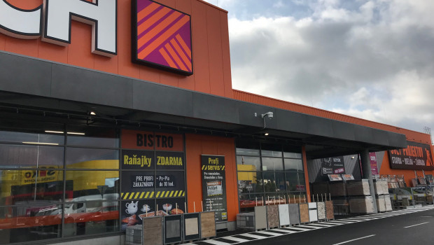 The new Hornbach store in Prešov in Slovakia.