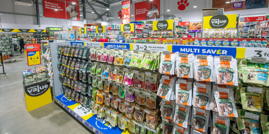 The UK pet store chain Jollyes has announced that its 99th store will open in Northern Ireland.