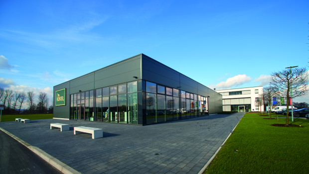 The new headquarters of Hunter.