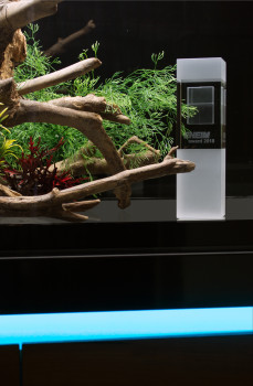 The Eheim Award is a glass sculpture with the inlaid symbol “Eheim incpiria”.