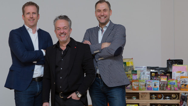 Looking optimistically into the future (from left): Folkert Schultz (chief executive officer), Torsten Toeller (company founder and owner) and Dr Hans-Jörg Gidlewitz (chief executive officer).