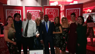 “Best place to work in Ireland”