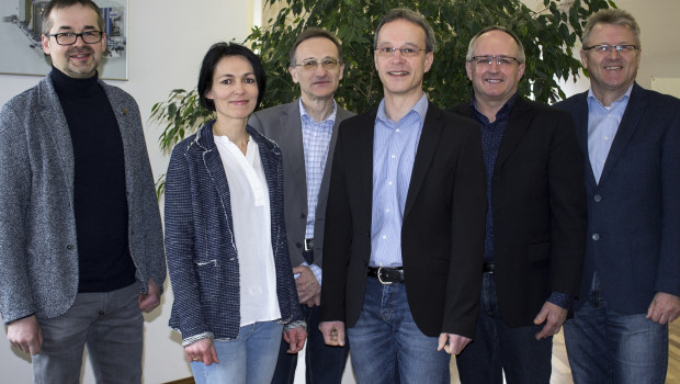 The new management team at Bosch Tiernahrung.