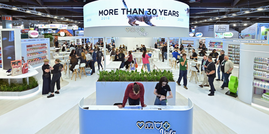 The entire Vafo product family was assembled on the large booth in Nuremberg.
