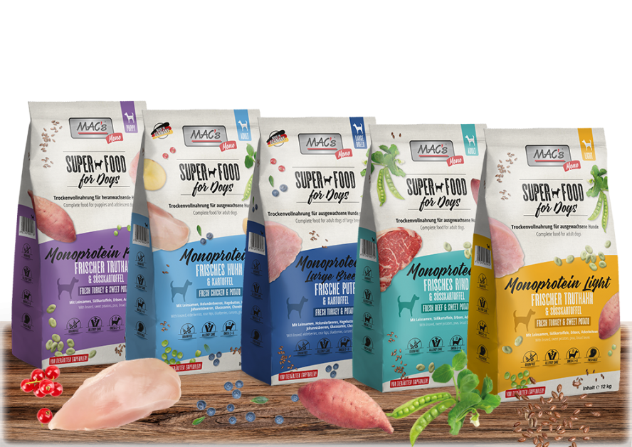 MAC's Dog Mono dry food petworldwide