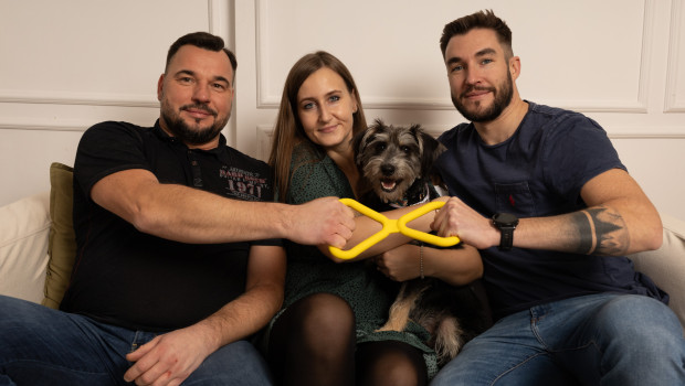 The team of Fiboo:  Pawel (Owner), Aga (Social media), Kuba (Owner) (Left to right).