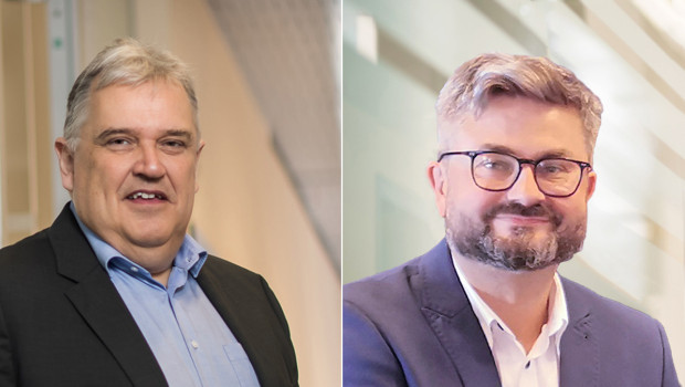 Coveris CEO Christian Kolarik (left) will retain Pawel Daniluk (right), the previous owner of D.K. Lamin, as managing director on the company’s board.