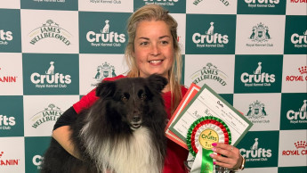 Stephanie Best wins Crufts Championship
