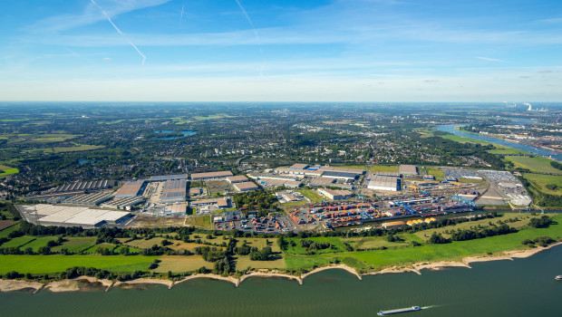 Fressnapf intends to make a major investment in the Port of Duisburg. Picture: duisport, Hans Blossey