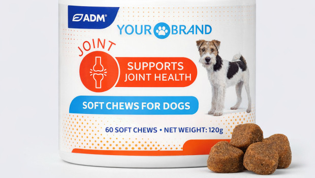ADM offers Priome Joint Health not only as soft chews, but also in the form of baked treats, extruded chews, dry kibble, wet food, and liquids.
