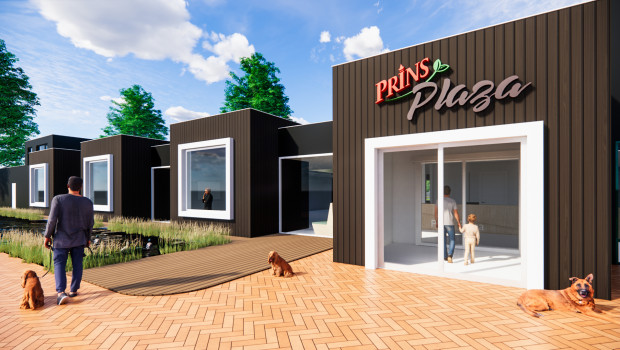 Prins Petfoods’ new animal welfare centre is being built using particularly sustainable construction methods.