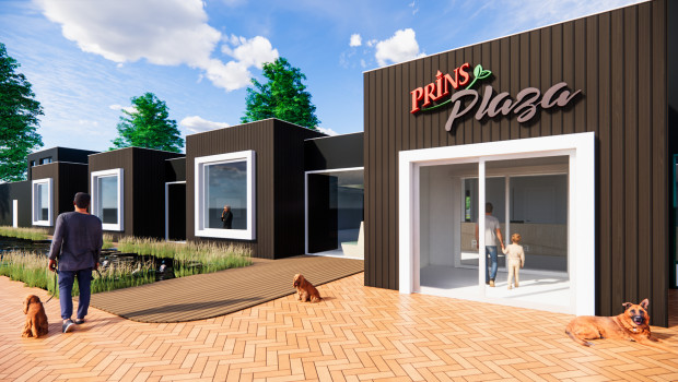 Prins Petfoods’ new animal welfare centre is being built using particularly sustainable construction methods. Prins Petfoods’ new animal welfare centre is being built using particularly sustainable construction methods.