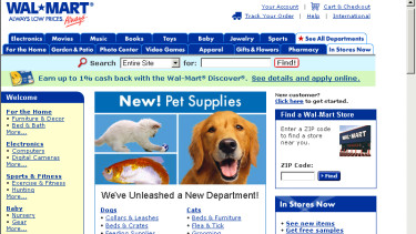 Wal-Mart launches online pet store