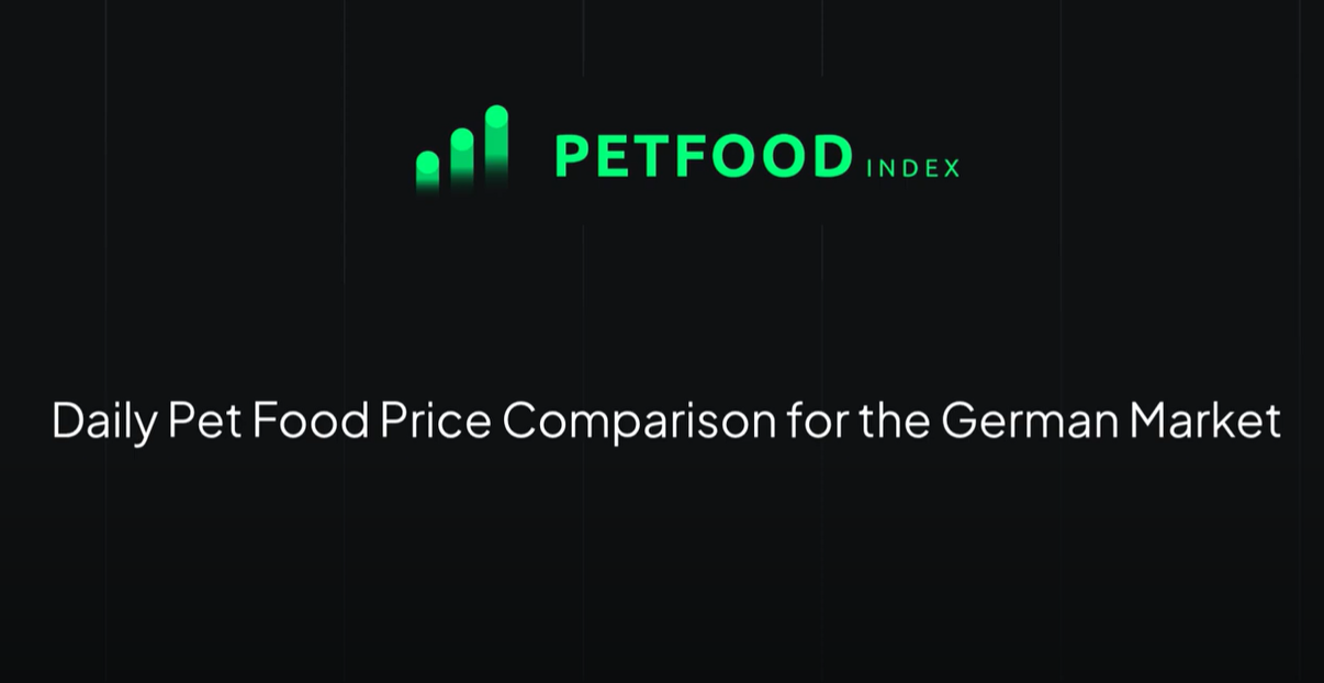 Petfood Index - Price monitoring for pet food