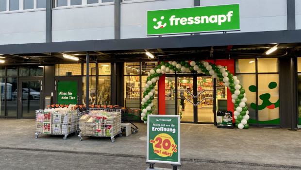 The new Fressnapf store in Sälipark, Switzerland.