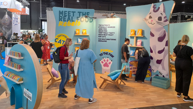General Mills will launch the brand in the US in July this year: Edgard & Cooper, pictured here at the Anido show in its home base of Kortrijk.